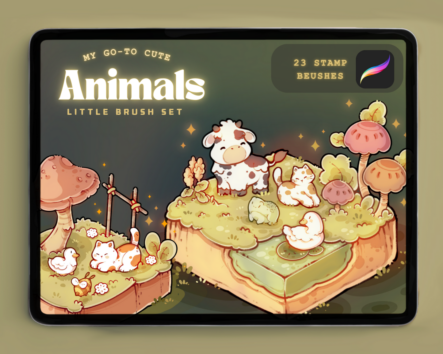 Isometric Stamp Brushes BUNDLE KIT for Procreate