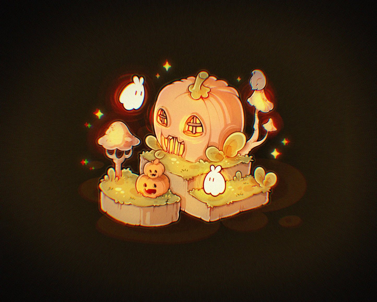 spooky-isometric-halloween-procreate-stamp-brushes