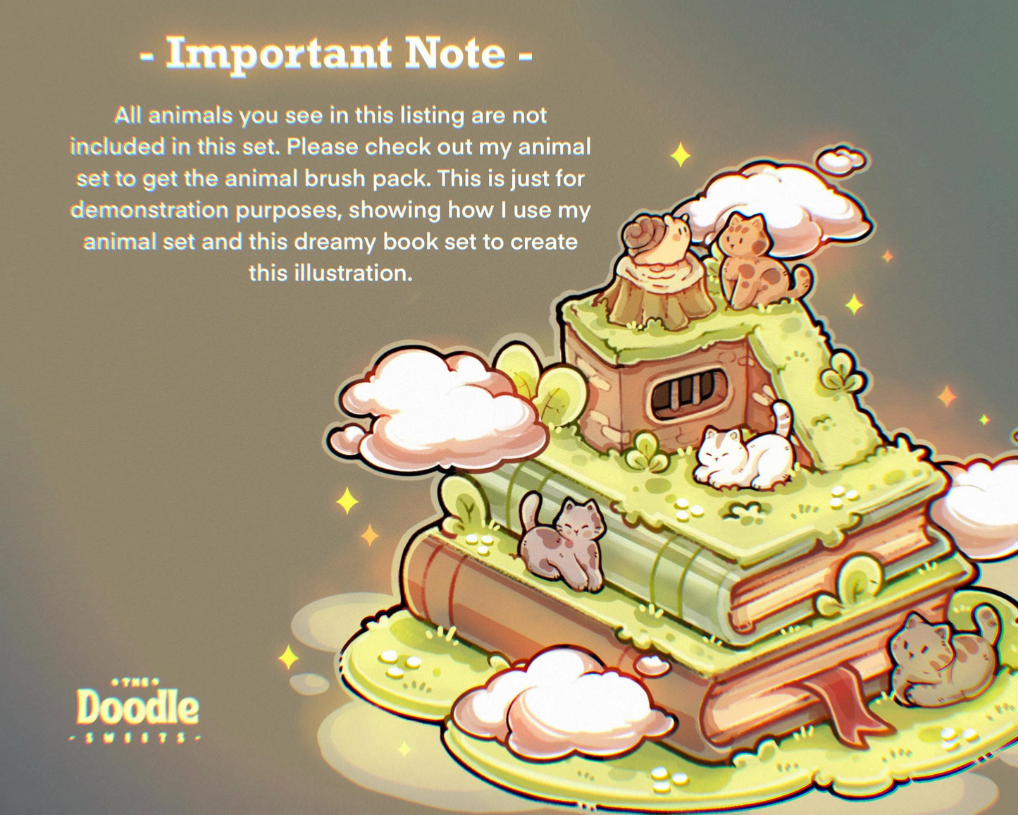 Dreamy Book Stamp