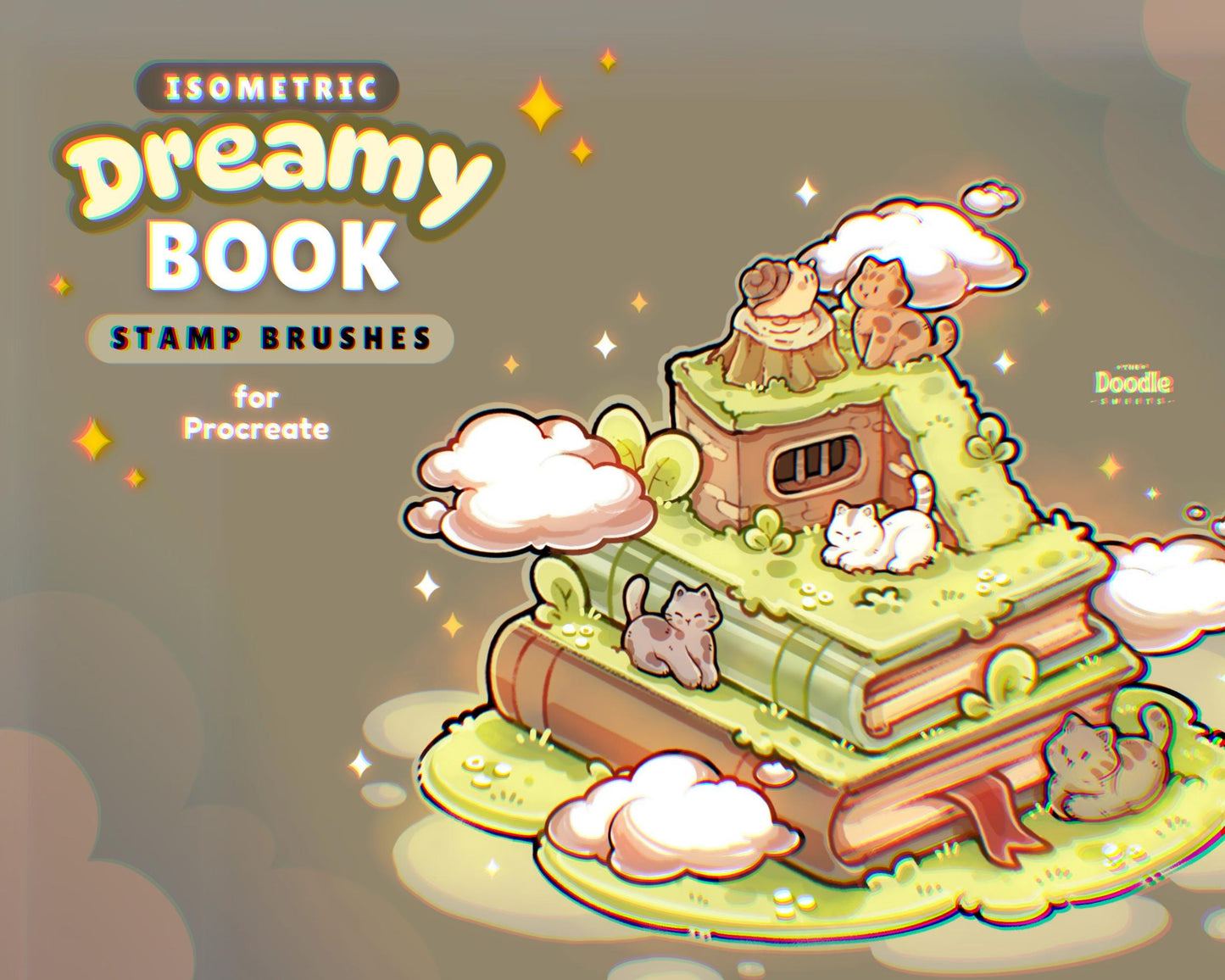 Dreamy Book Stamp