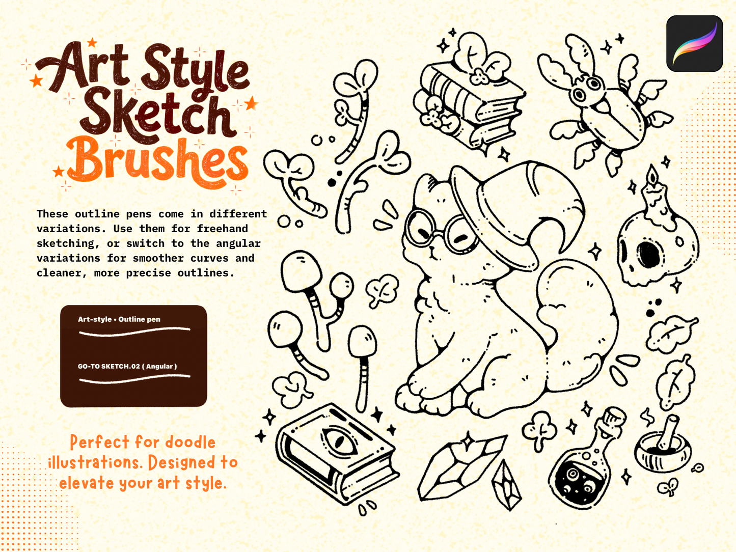 My Art-Style Brushes for Procreate