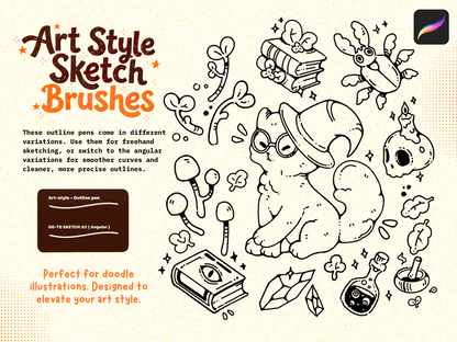 My Art-Style Brushes for Procreate