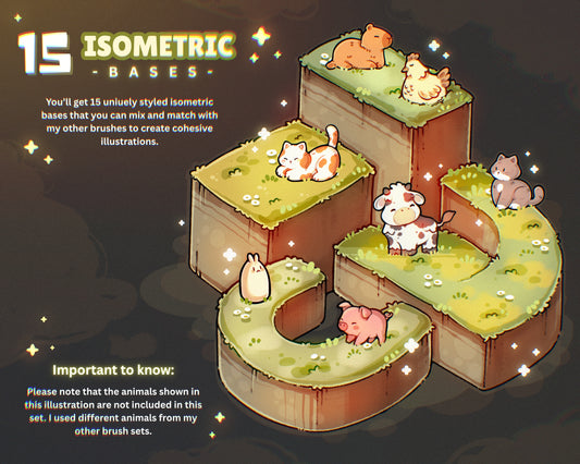 15 Isometric Base - Extension by TheDoodleSweets
