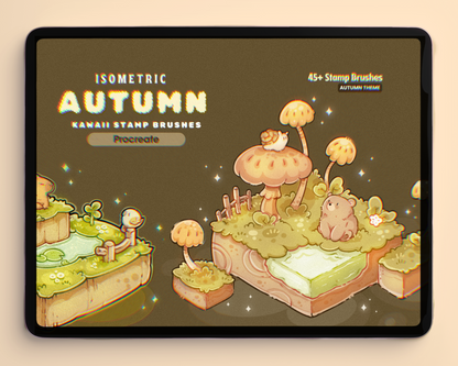 Isometric Stamp Brushes BUNDLE KIT for Procreate