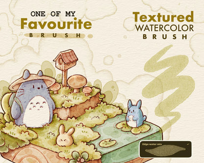 My Go-To Watercolor Brushes