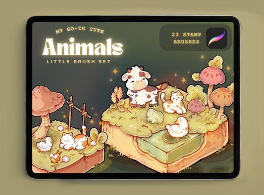 Animal Stamp Press Pack